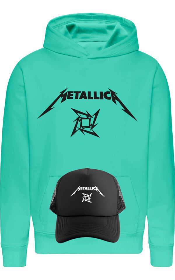 Poleron Metallica + Jockey Gorro - Thrash Meta - Rock - Musica - Estampaking - Imagen 25