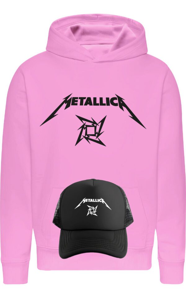 Poleron Metallica + Jockey Gorro - Thrash Meta - Rock - Musica - Estampaking - Imagen 7