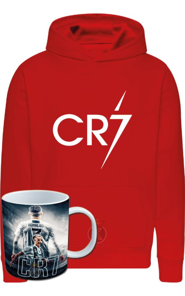 Poleron Cristiano Ronaldo + Tazon - Futbol - Deporte - Estampaking - Imagen 16