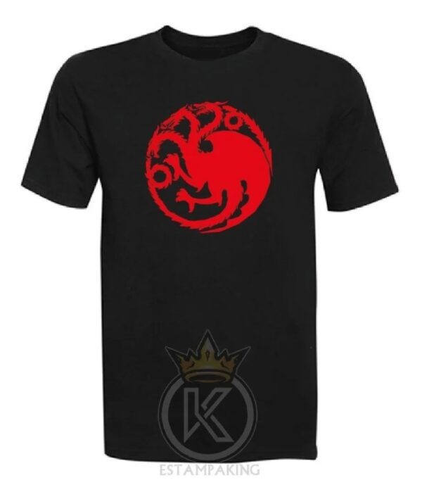 Polera Casa De Dragón - House Of The Dragon - Estampaking
