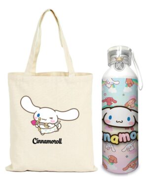 Tote Bag Cinnamoroll C + Botella En Aluminio - Estampaking