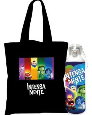 Tote Bag Intensamente N + Botella En Aluminio - Estampaking