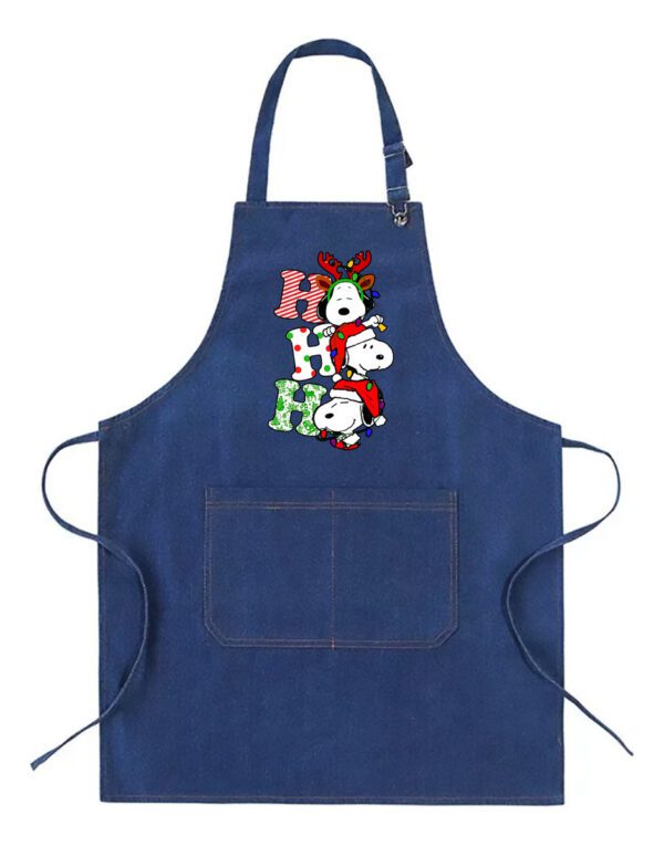 Pechera Delantal Snoopy - Feliz Navidad - Estampaking