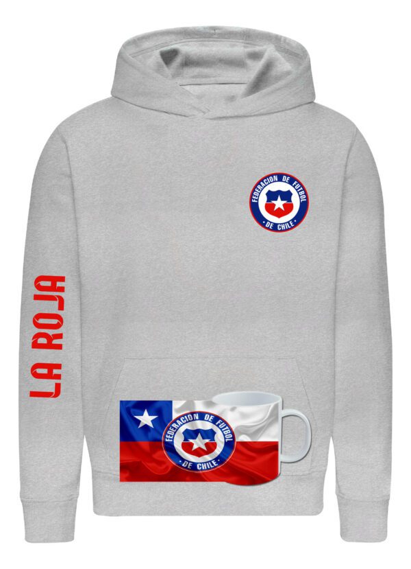 Poleron Selección De Fútbol De Chile - La Roja - Estampaking - Imagen 16