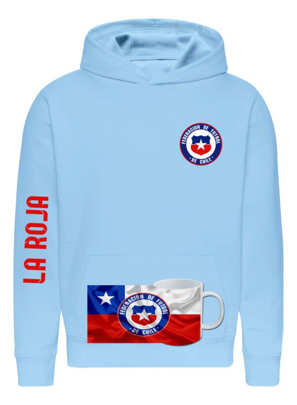 Poleron Selección De Fútbol De Chile - La Roja - Estampaking - Imagen 13