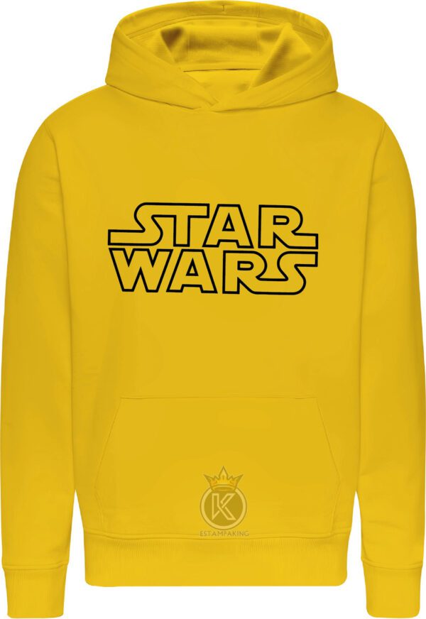 Poleron Star Wars - Guerra De Las Galaxias - Saga - Pelicula - Fantasia - Universo - Estampaking - Imagen 3