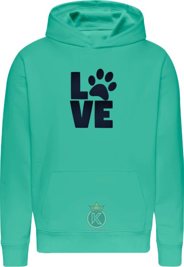 Poleron Love Perruno - Amor - Perrito - Animal - Estampaking - Imagen 25