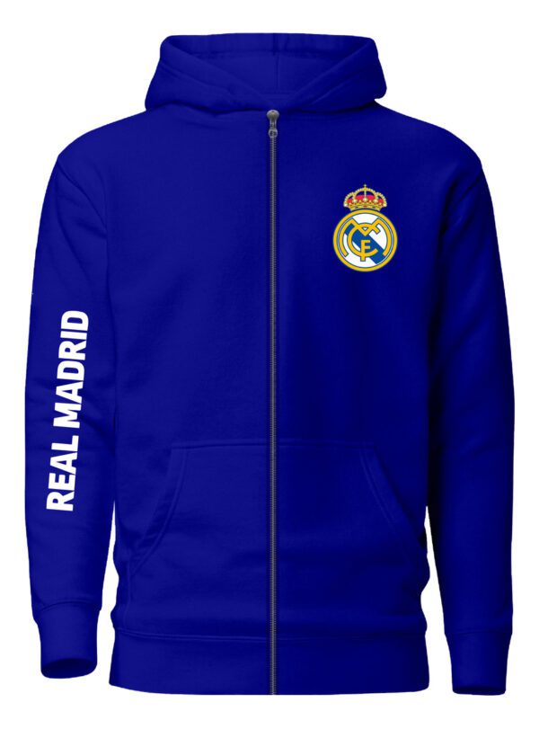 Poleron Con Cierre Real Madrid - Hala Madrid - Futbol Profesional - Estampaking - Imagen 8