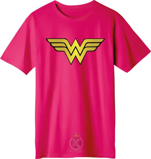 Polera Mujer Maravilla - Logo - Mujer Guerrera - Estampaking - Imagen 15