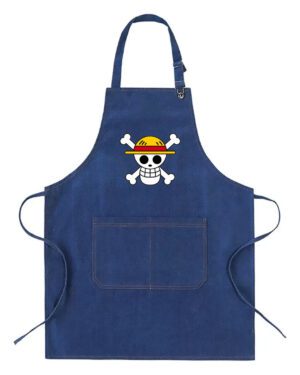 Pechera Delantal Parrillera One Piece Manga - Estampaking