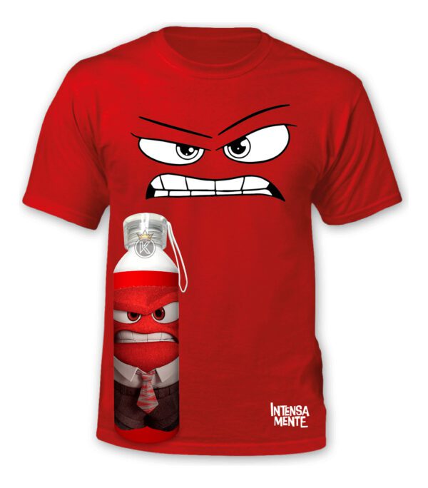 Polera Intensamente Emociones + Botella 750ml 2 -estampaking