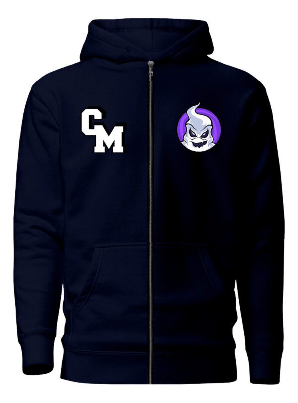 Poleron Con Cierre Club Misterio - Fede - Youtuber 2 - Influencer - Edicion Morado- Estampaking - Imagen 13