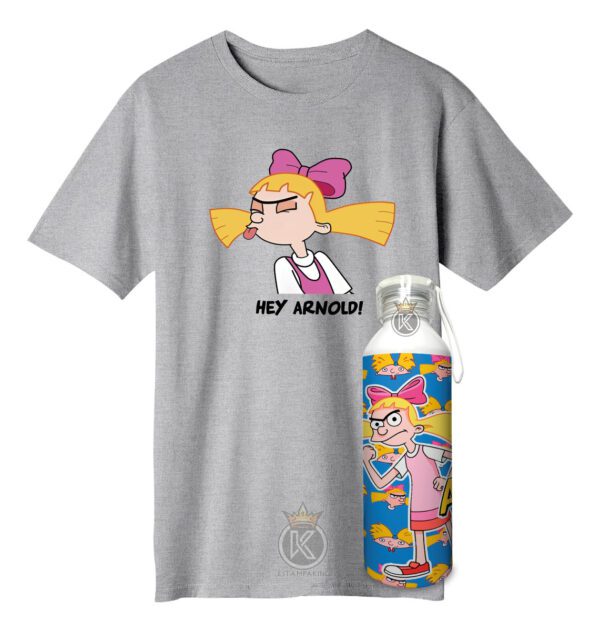 Polera Helga + Botella En Aluminio 750ml - Estampaking - Imagen 10
