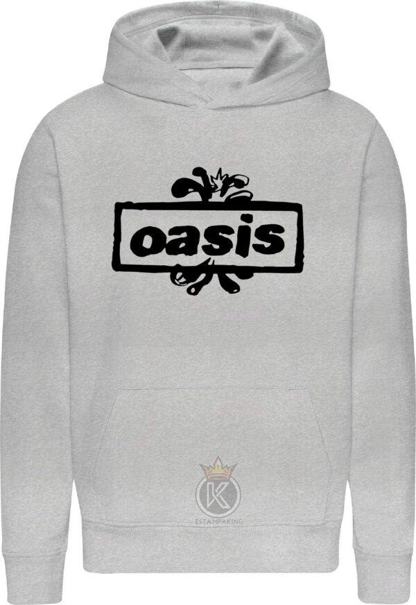Poleron Oasis + Jockey Gorro - Rock - Metal - Estampaking - Imagen 9