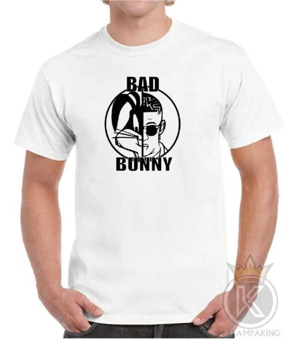 Polera Bad Bunny - Conejo Malo - Estampaking - Imagen 5