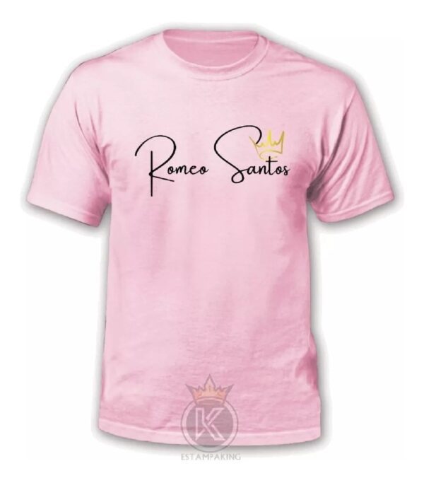 Polera Romeo Santos - Rey De La Bachata - Estampaking
