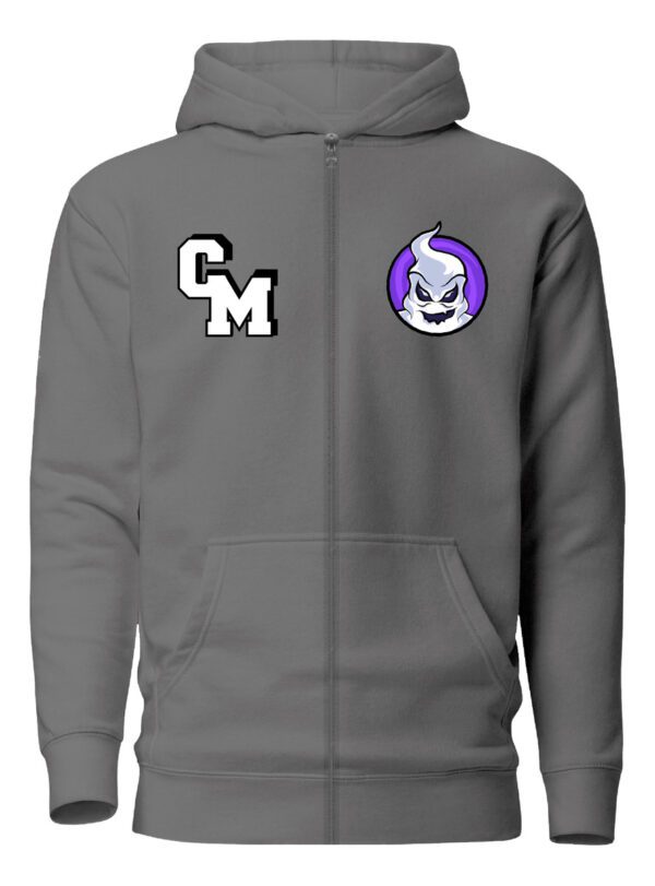 Poleron Con Cierre Club Misterio - Fede - Youtuber 2 - Influencer - Edicion Morado- Estampaking - Imagen 7