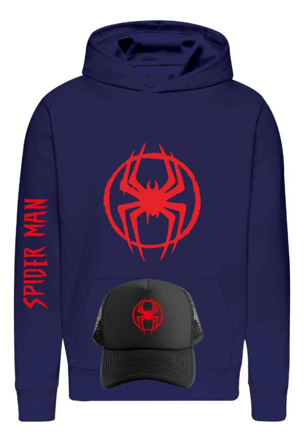 Poleron + Jockey Gorro Spiderman - Spider Man - Marvel - Multiverso - Pelicula 2023 - Estampaking - Imagen 13
