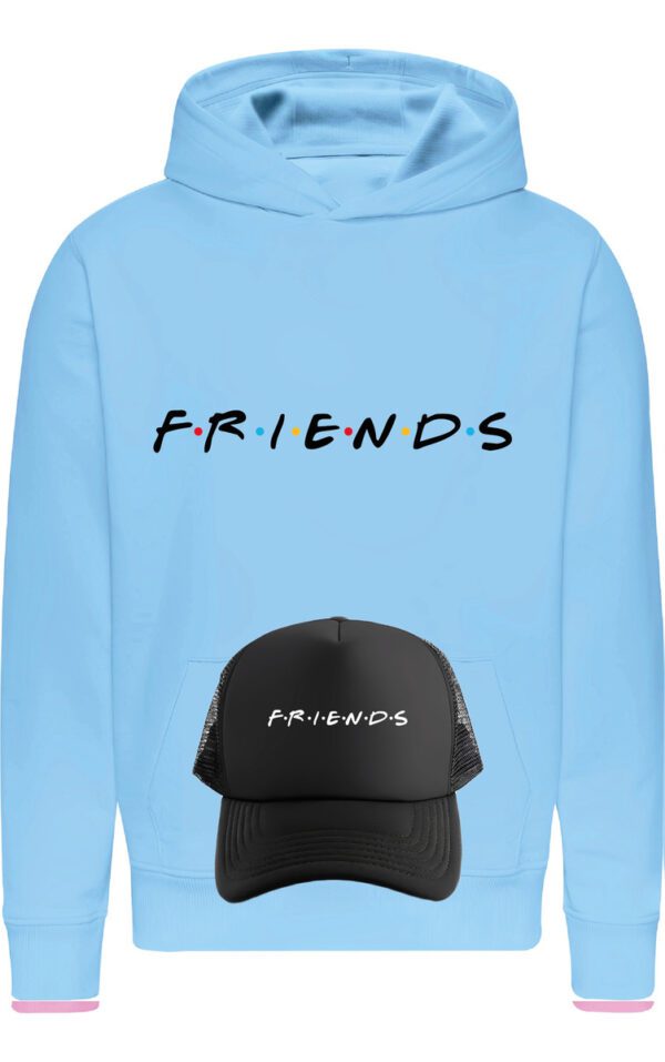Poleron Friends + Gorro Jockey - Amigos - Serie - F·r·i·e·n·d·s - Estampaking - Imagen 26