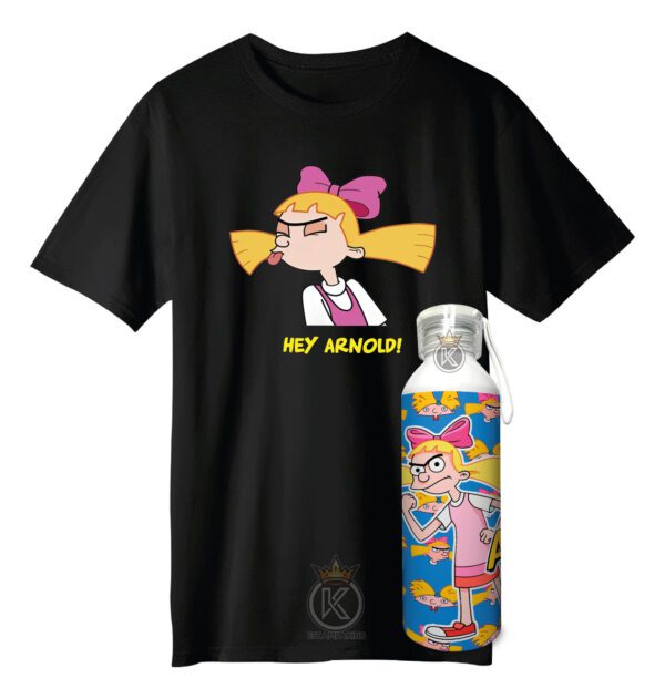 Polera Helga + Botella En Aluminio 750ml - Estampaking - Imagen 7