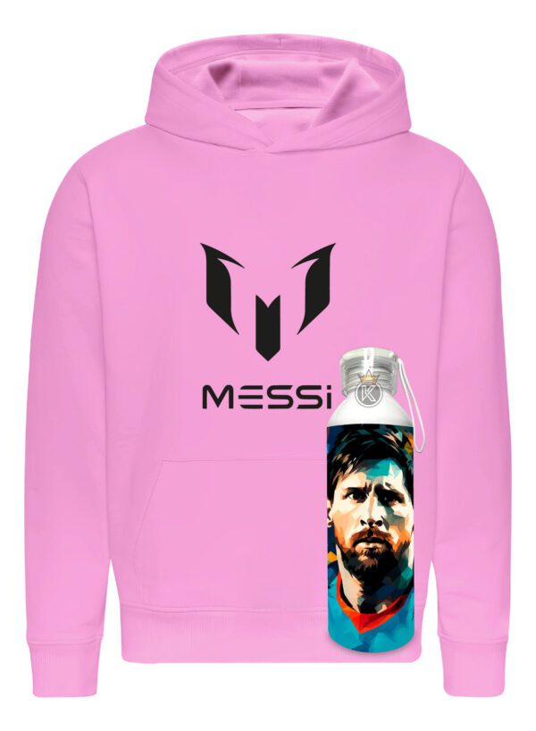 Poleron Lionel Andrés Messi + Botella En Aluminio 750ml - Futbol - Deporte - Estampaking - Imagen 4