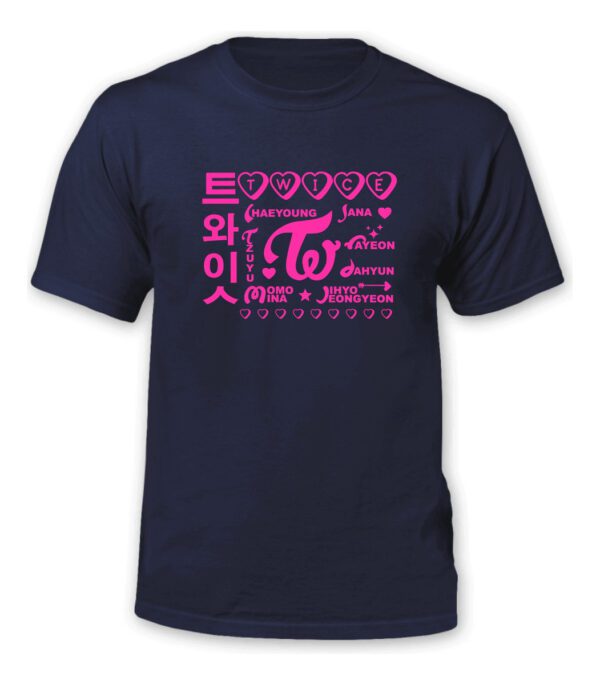 Polera Twice - K-pop - Musica - Lovely - Tzuyu - Estampaking - Imagen 13