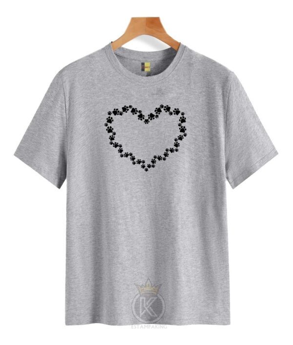 Polera Amor Perruno - Corazón - Patas - Estampaking - Imagen 7