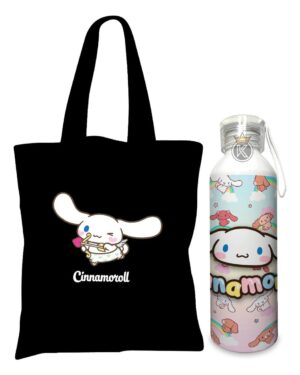 Tote Bag Cinnamoroll N + Botella En Aluminio - Estampaking
