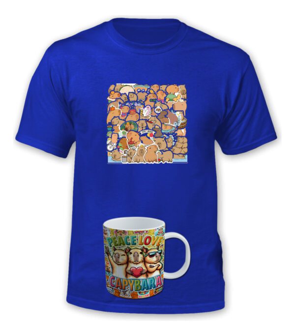 Polera Capibara + Tazon/mug - Carpincho - Estampaking - Imagen 10