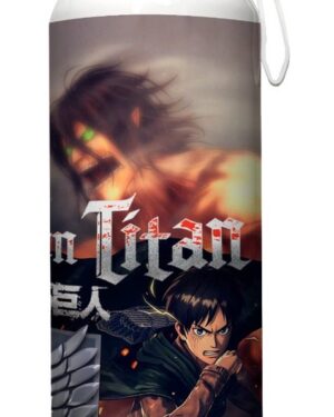 Botella De Aluminio 750ml Ataque De Titanes - Estampaking