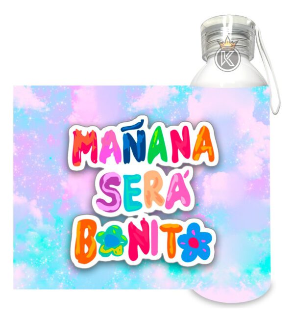 Tote Bag Mañana Sera Bonito Tour + Botella - Estampaking - Imagen 2