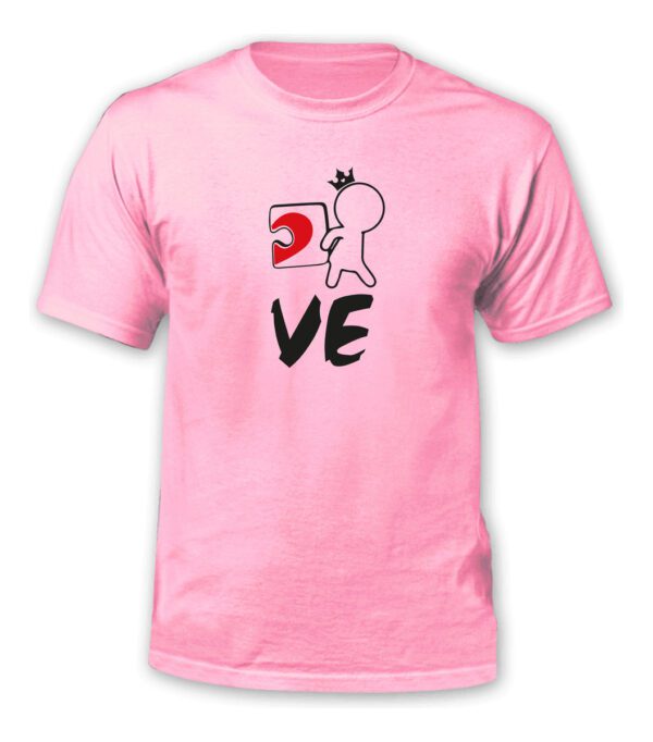Polera Pareja Lo Ve - Amor - Rompecabeza - Estampaking - Imagen 19