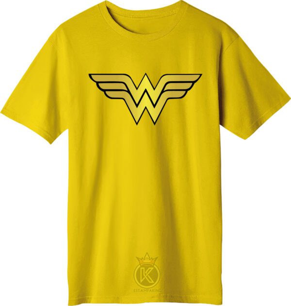 Polera Mujer Maravilla - Logo - Mujer Guerrera - Estampaking - Imagen 13