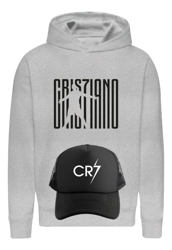 Poleron + Jockey Gorro Cristiano Ronaldo - Futbolista Portugués - Jugador - Fifa - Estampaking - Imagen 10
