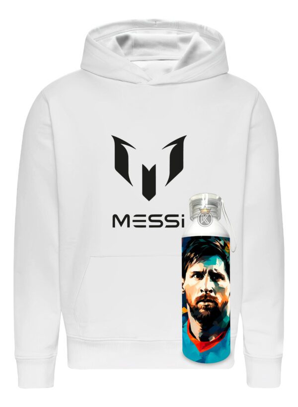 Poleron Lionel Andrés Messi + Botella En Aluminio 750ml - Futbol - Deporte - Estampaking - Imagen 24