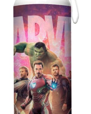 Botella De Aluminio 750ml Marvel - Estampaking