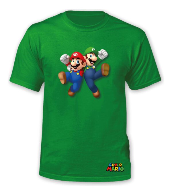Polera Mario Bros Y Luigui - Ninteno - Pelicula - Estampakin - Imagen 17