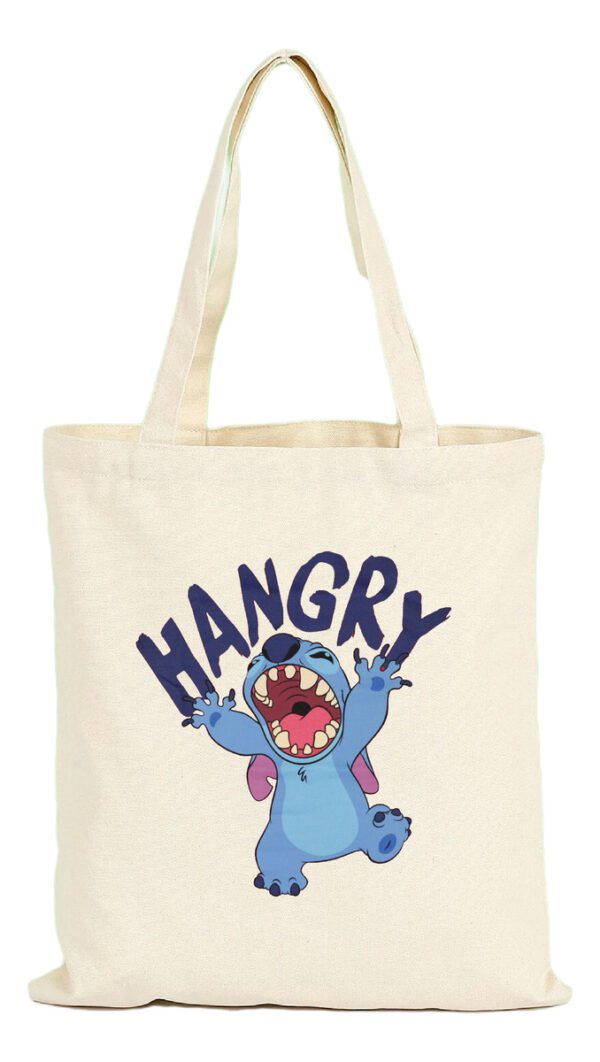 Tote Bag Bolsa Stitch Hangry - Estampaking