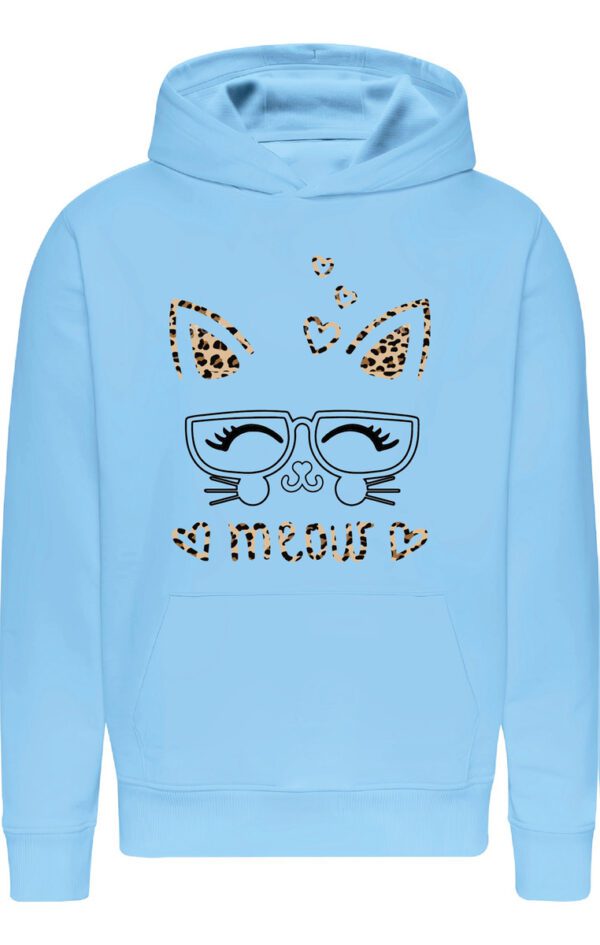 Poleron Gato Con Lente - Gatito - Animal Print - Meow - Estampaking - Imagen 14