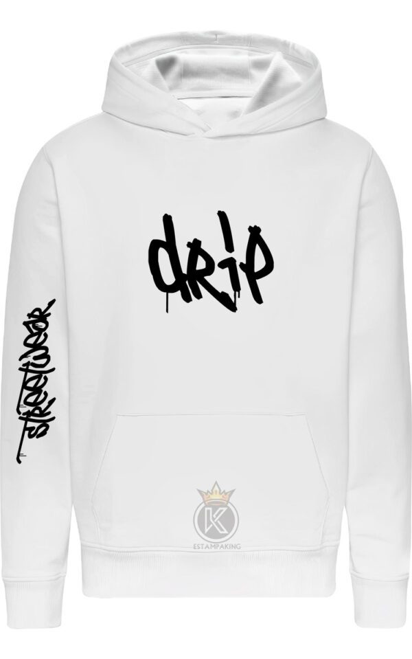 Polerón Look Drip Streetwear - Moda Juvenil - Estampaking - Imagen 3