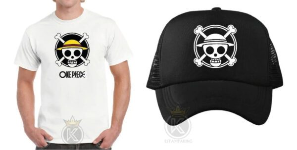 Polera One Piece + Jockey Gorro - Anime - Estampaking - Imagen 5