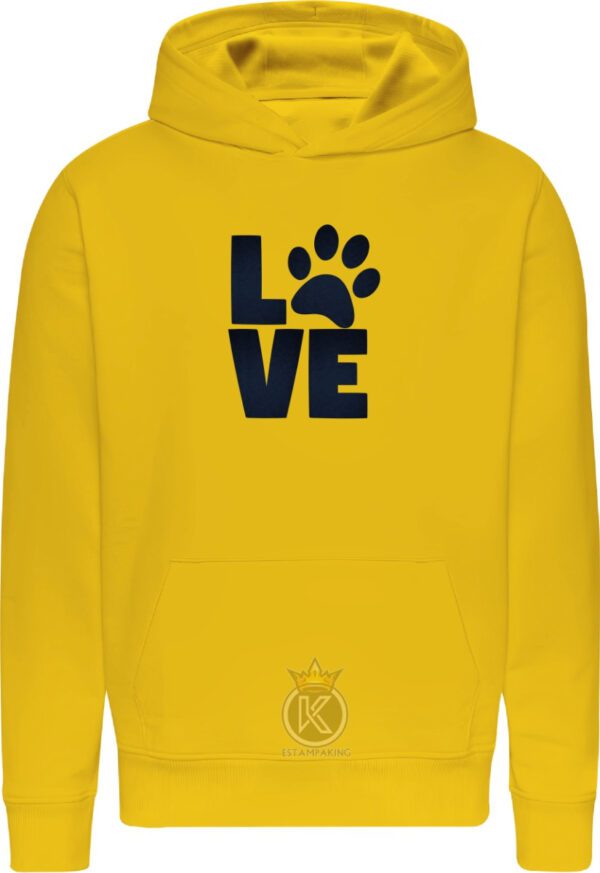 Poleron Love Perruno - Amor - Perrito - Animal - Estampaking - Imagen 9