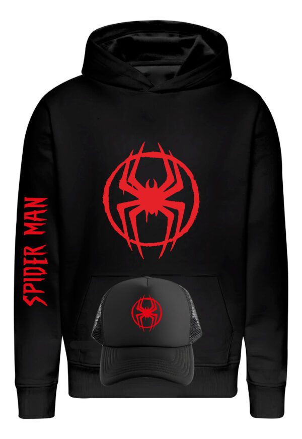 Poleron + Jockey Gorro Spiderman - Spider Man - Marvel - Multiverso - Pelicula 2023 - Estampaking - Imagen 7