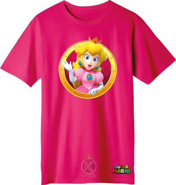 Polera Princesa Peach + Botella En Aluminio - Estampaking - Imagen 24