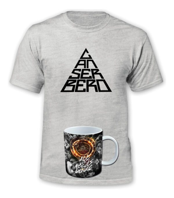 Polera Canserbero + Tazon - Rapero - Estampaking