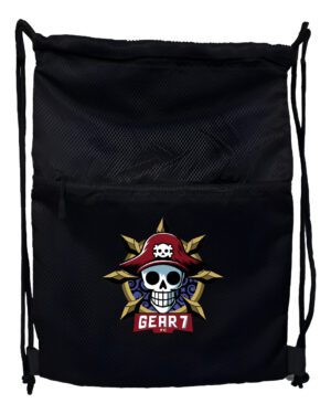 Bolso Tipo Morral Con Cierre One Piece Gear 7 - Estampaking