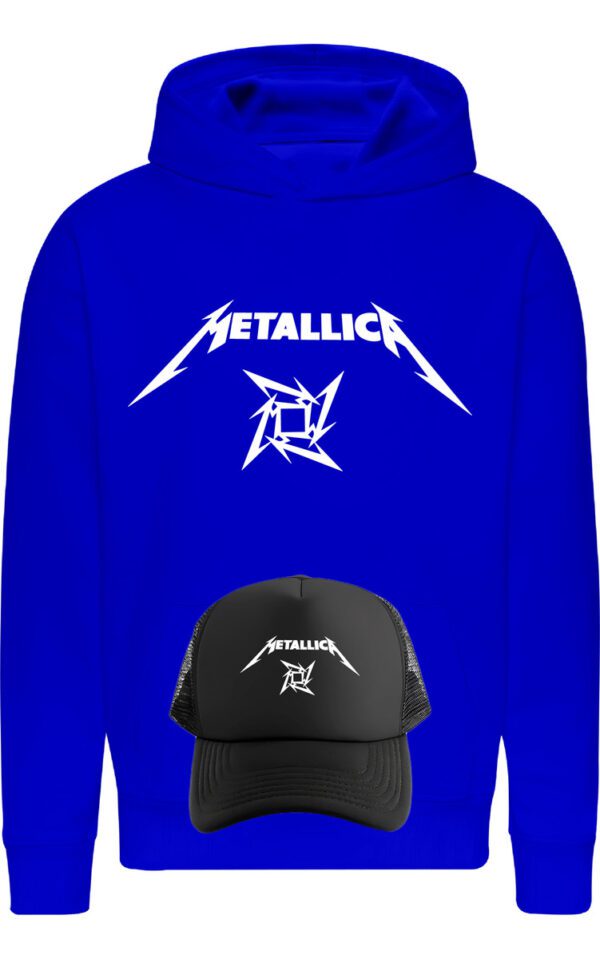 Poleron Metallica + Jockey Gorro - Thrash Meta - Rock - Musica - Estampaking - Imagen 28