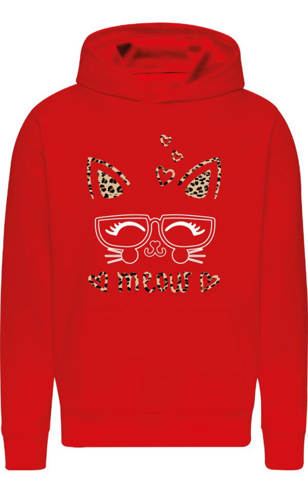 Poleron Gato Con Lente - Gatito - Animal Print - Meow - Estampaking - Imagen 12