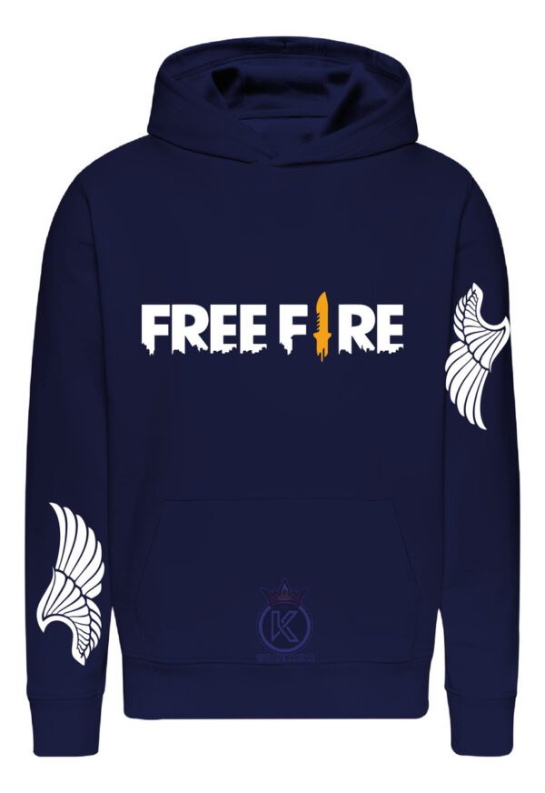 Polerón Free Fire - Juego De Sobrevivencia - Asas Alas Mochila Angelical - Estampaking - Imagen 12