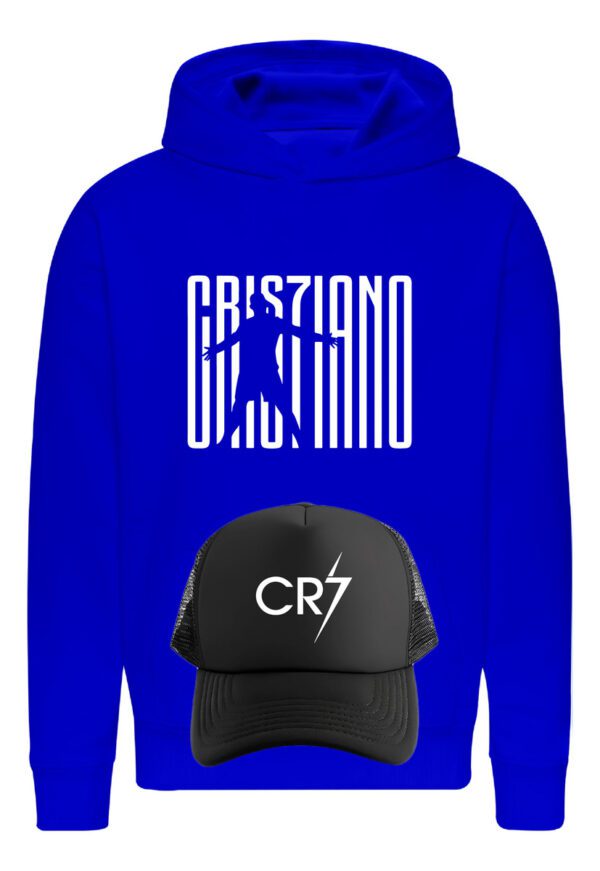 Poleron + Jockey Gorro Cristiano Ronaldo - Futbolista Portugués - Jugador - Fifa - Estampaking - Imagen 22